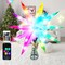 Moravian Star Tree Topper,16inch Moravian Star Outdoor Light Bluetooth App & Remote Control Star Lights